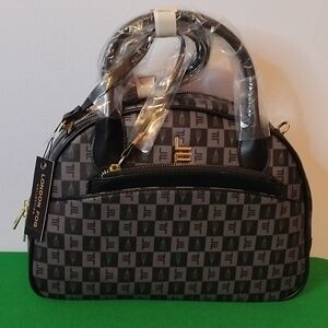 Black London Fog Bowler Satchel